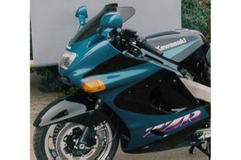 Spoilerscheibe, Kawasaki ZZR 1100, -92, schwarz