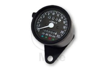 Tachomometer, mechanisch, schwarz, Ø 60 mm M12X1.0 mm