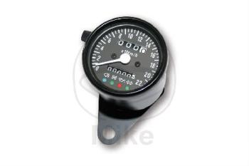 Tachomometer, mechanisch, schwarz, Ø 60 mm M12X1.0 mm