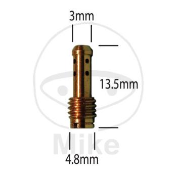 Mikuni, Leerlaufdüse, grau 35, Typ VM22/210