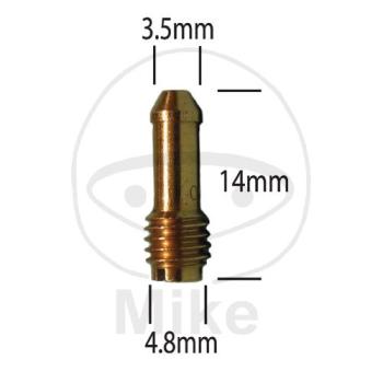 Mikuni, Leerlaufdüse, grau 50, Typ N151,067