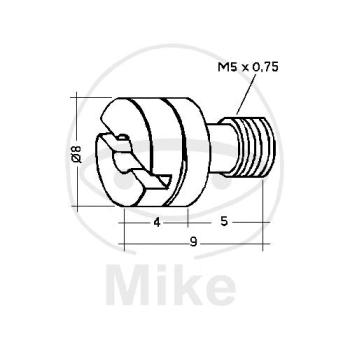 Mikuni, Hauptdüse, 105