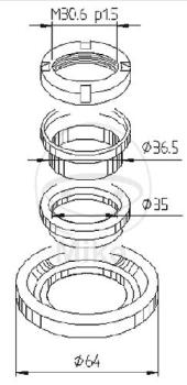 Lenkkopflager-Satz JMP
