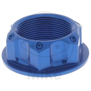 Lenkkopfmutter, Pro Bolt, M24X1,00, Alu blau