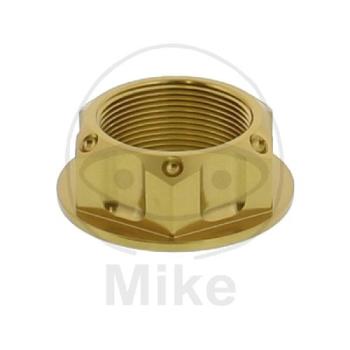 Lenkkopfmutter, Pro Bolt, M24X1,00, Alu gold