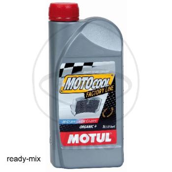 Kühlmittel Motocool Factory Line, 1 Ltr., Motul, rot, Ready Mix