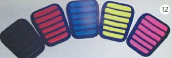 Kunststoff-Tankpad, farbig, Maße: 100x80, Abbildung 12