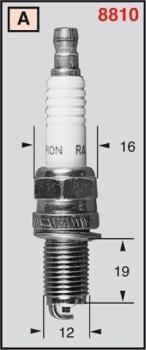 Zündkerze RA8HC /CCH810