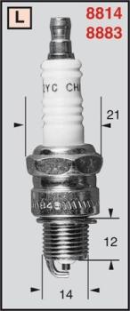 Zündkerze L92YC/OE059/T10#