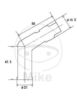 Zündkerzenstecker,  V05E, schwarz, NGK