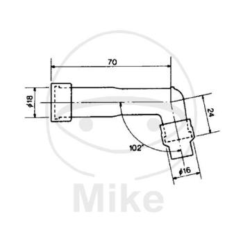 Zündkerzenstecker,  XB05F-R, rot, NGK