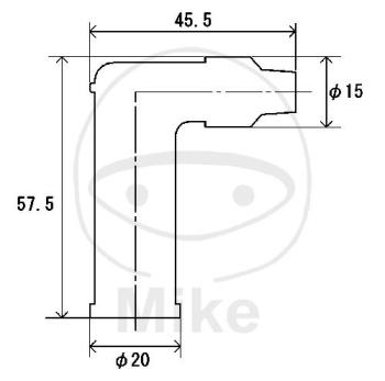 Zündkerzenstecker,  L05EA, schwarz, NGK