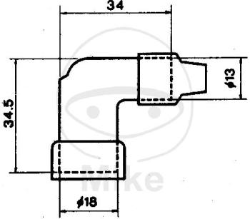 Zündkerzenstecker,  LZFH, schwarz, NGK