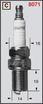 Zündkerze QC61YC/CCH1027