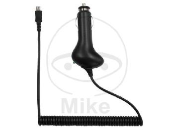 Ladekabel, KFZ 12+24V, auf Micro USB Stecker