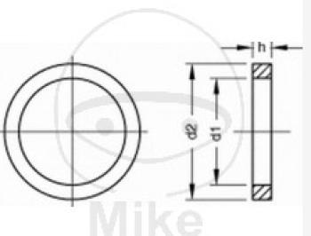 Dichtring Alu 10X16 DIN 7603