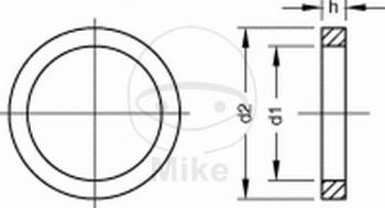 Dichtring Alu 10X16 DIN 7603