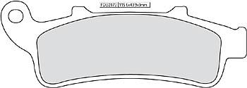 Disc brake pad FDB 2073 EF