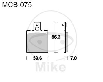 Bremsklötze, Standard, TRW, altern. 7326390