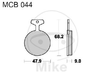 Bremsklötze, Standard, TRW, altern. 7326341