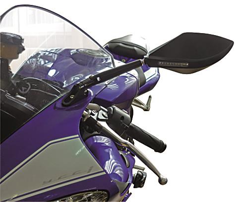 mahler-motors Motorradteilefachhandel & Kfz-Meisterbetrieb -  Verkleidungsspiegel TOREZZO mit LED Blinker
