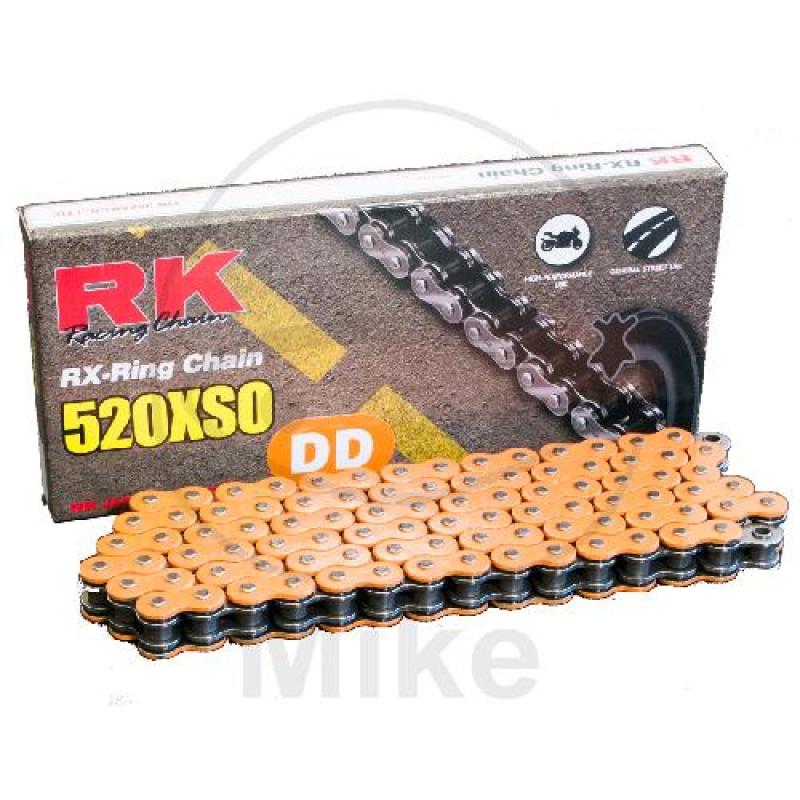 RK X-Ring-Kette, orange 520XSO Meter, Preis pro Kettenglied