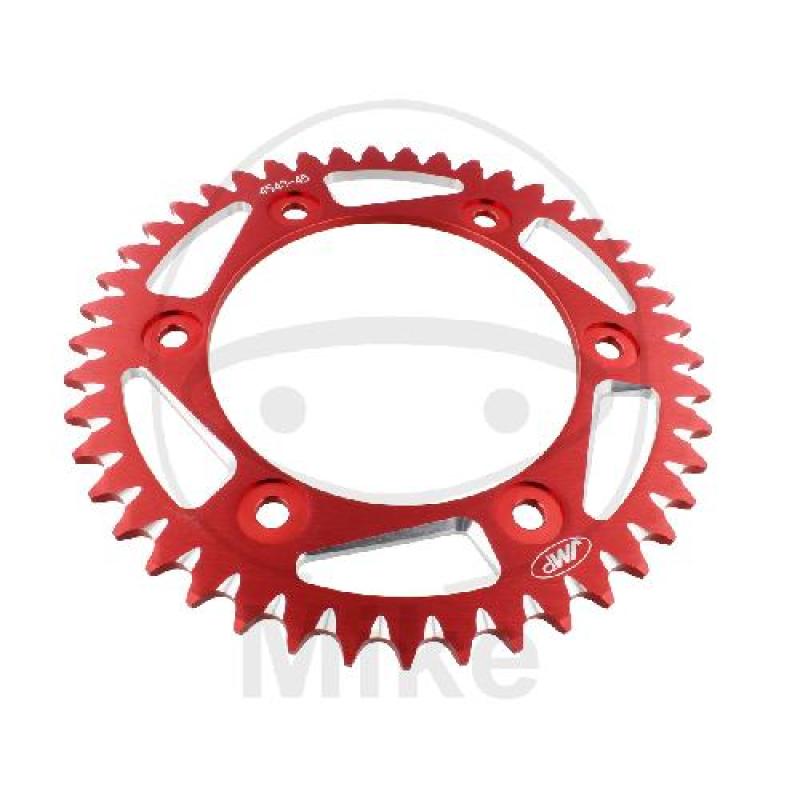 Alu-Kettenrad, 45Z, Teil.: 520 rot, JMP , Innen Ø : 134, Lochkr.: 160