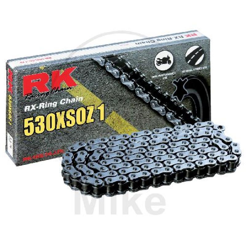 RK X-Ring-Kette, 530XSOZ1/124, offen mit Nietschloss