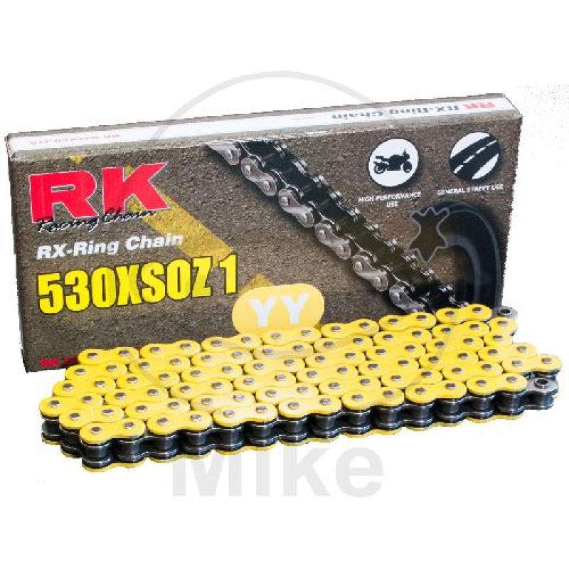 RK X-Ring-Kette, gelb 530XSOZ1 Meter, Preis pro Kettenglied