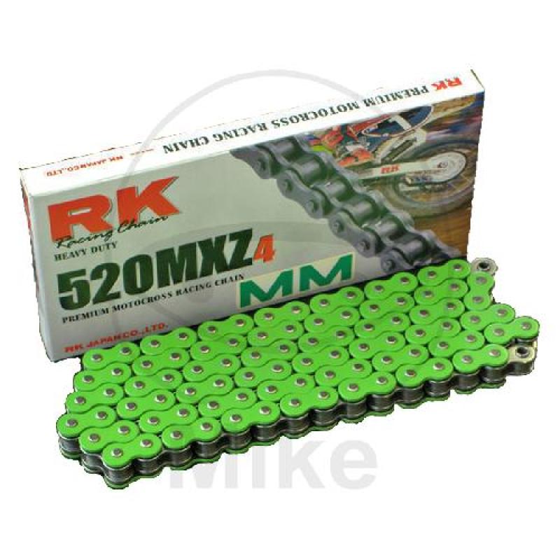 RK, Standard-Kette, grün 520MXZ4 Meter, Preis pro Kettenglied