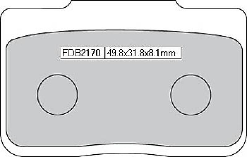 Bremsbelag FDB 2170 Platinum