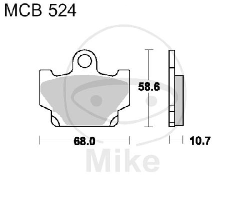 Bremsklötze, Standard, TRW, altern. 7326903