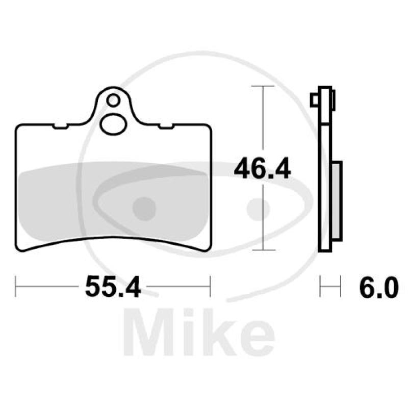 Bremsklötze, Standard, TRW, altern. 7370047