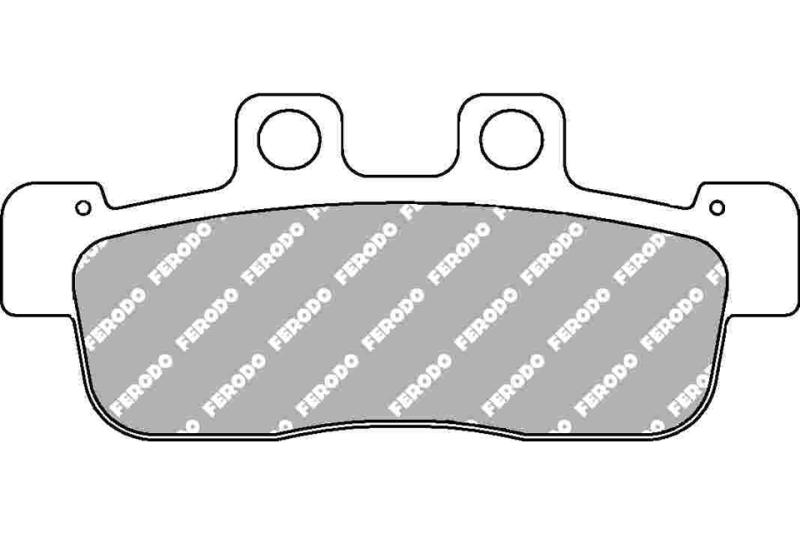 Disc brake pad FDB 2284 EF