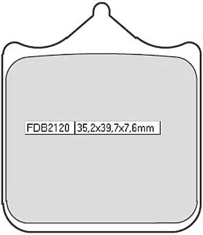 Sinter Racing Bremsbelag FDB 2123 XRAC