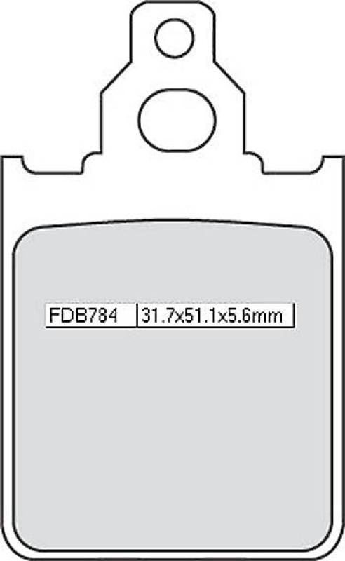 Bremsbelag FDB 784 AG