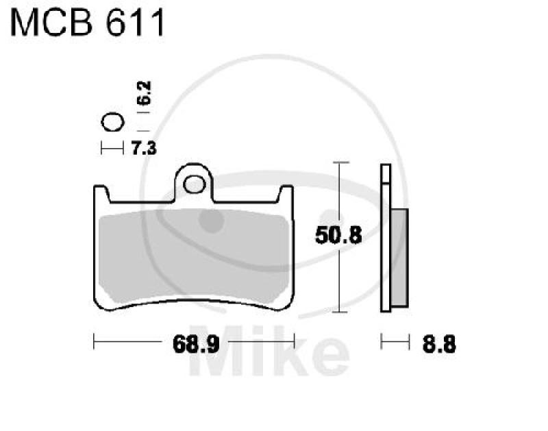 Bremsklötze,  Sinter, Carbon, SCR, TRW