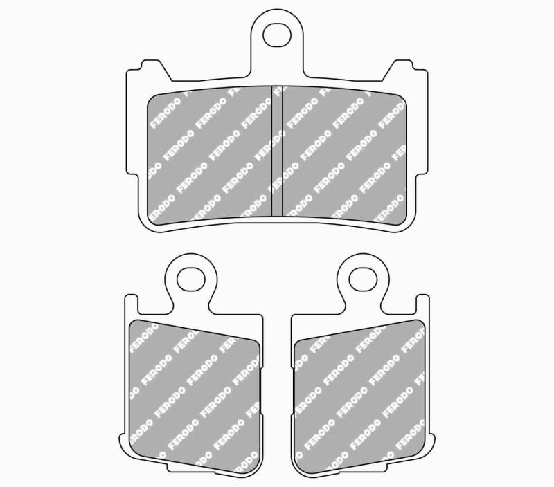 Sinter disc brake pad FDB2259 ST