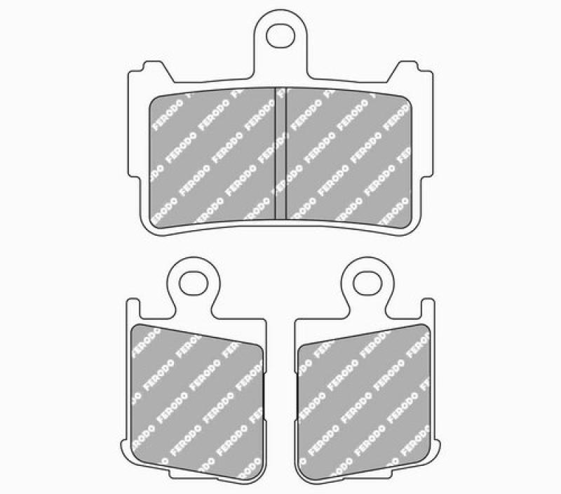 Sinter disc brake pad FDB2259 ST