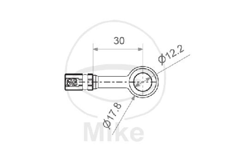 Ringfitting, Vario HD, TYP200, 12 mm, 0° schwarz