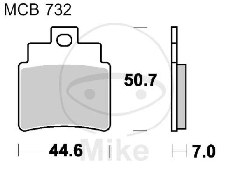 Bremsklötze, Standard, TRW, altern. 7370152