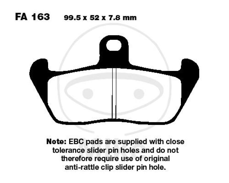 Bremsklötze, Standard, EBC