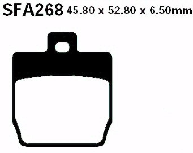 Bremsbelag - Satz Scooter (organisch) (EBC), SFA268