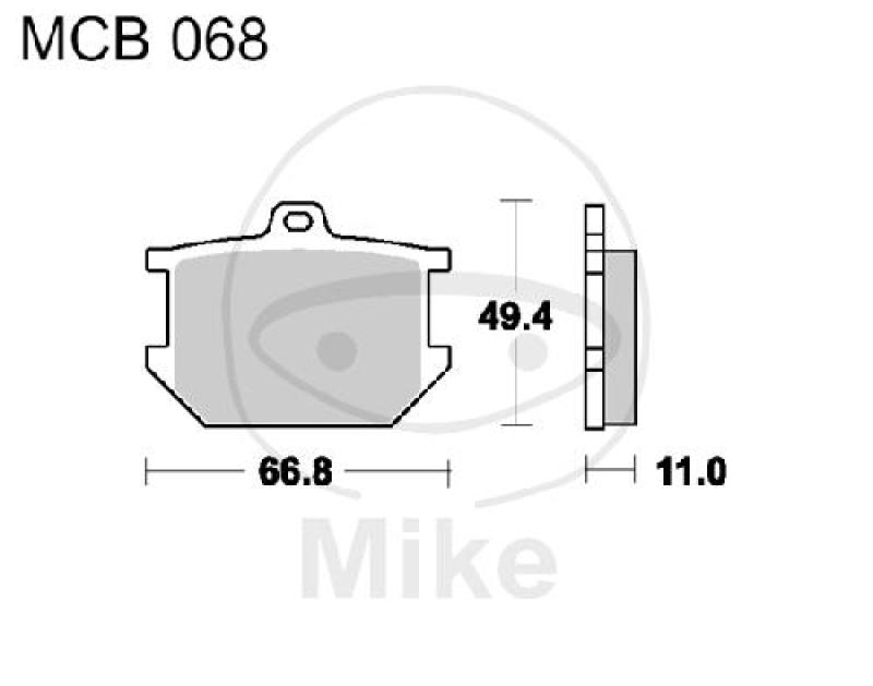 Bremsklötze, Standard, TRW, altern. 7326366