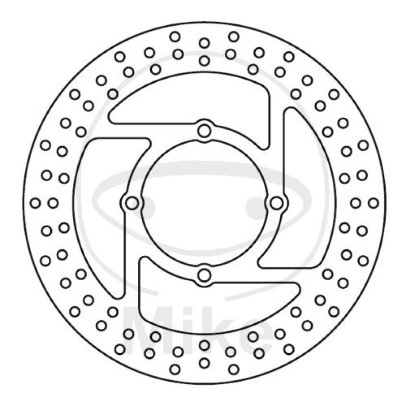 Bremsscheibe, starr, TRW