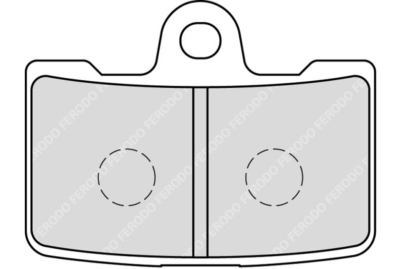 Sinter disc brake pad FDB2240 ST