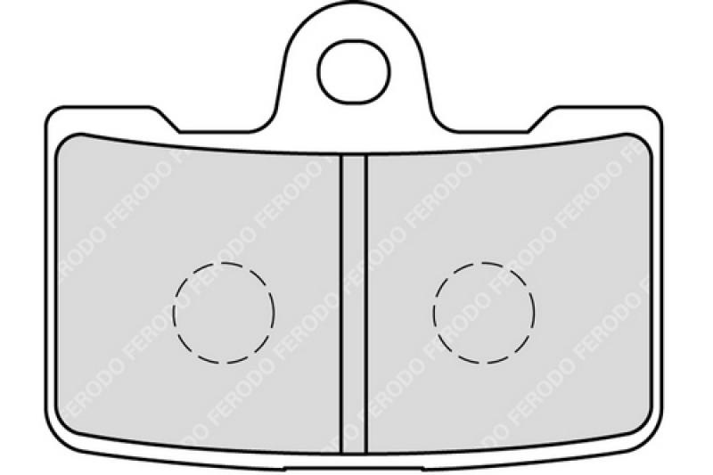 Sinter disc brake pad FDB2240 ST