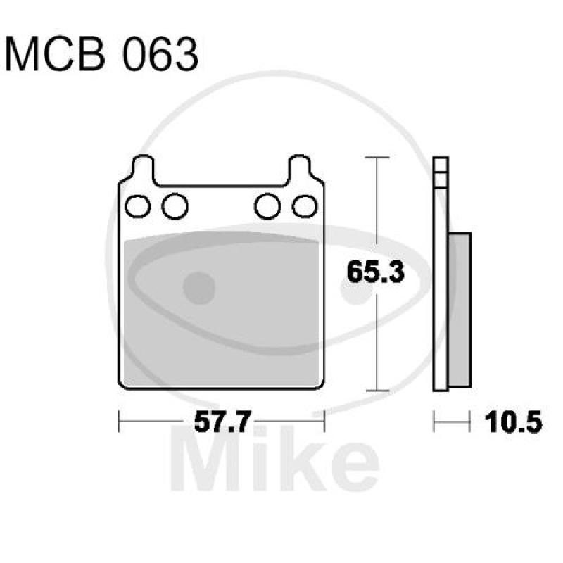 Bremsklötze, Standard, TRW, altern. 7326143