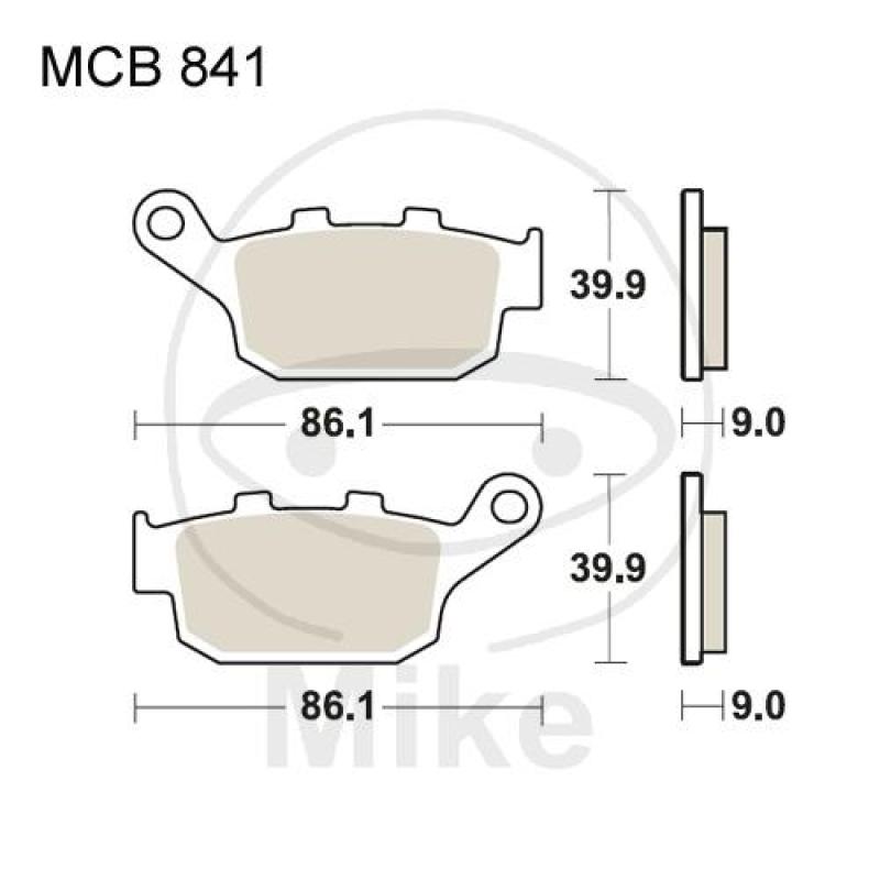 Bremsklötze, Standard, TRW, altern. 7323215