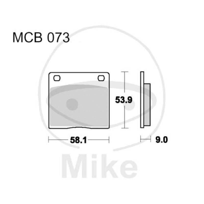 Bremsklötze, Standard, TRW, altern. 7326242